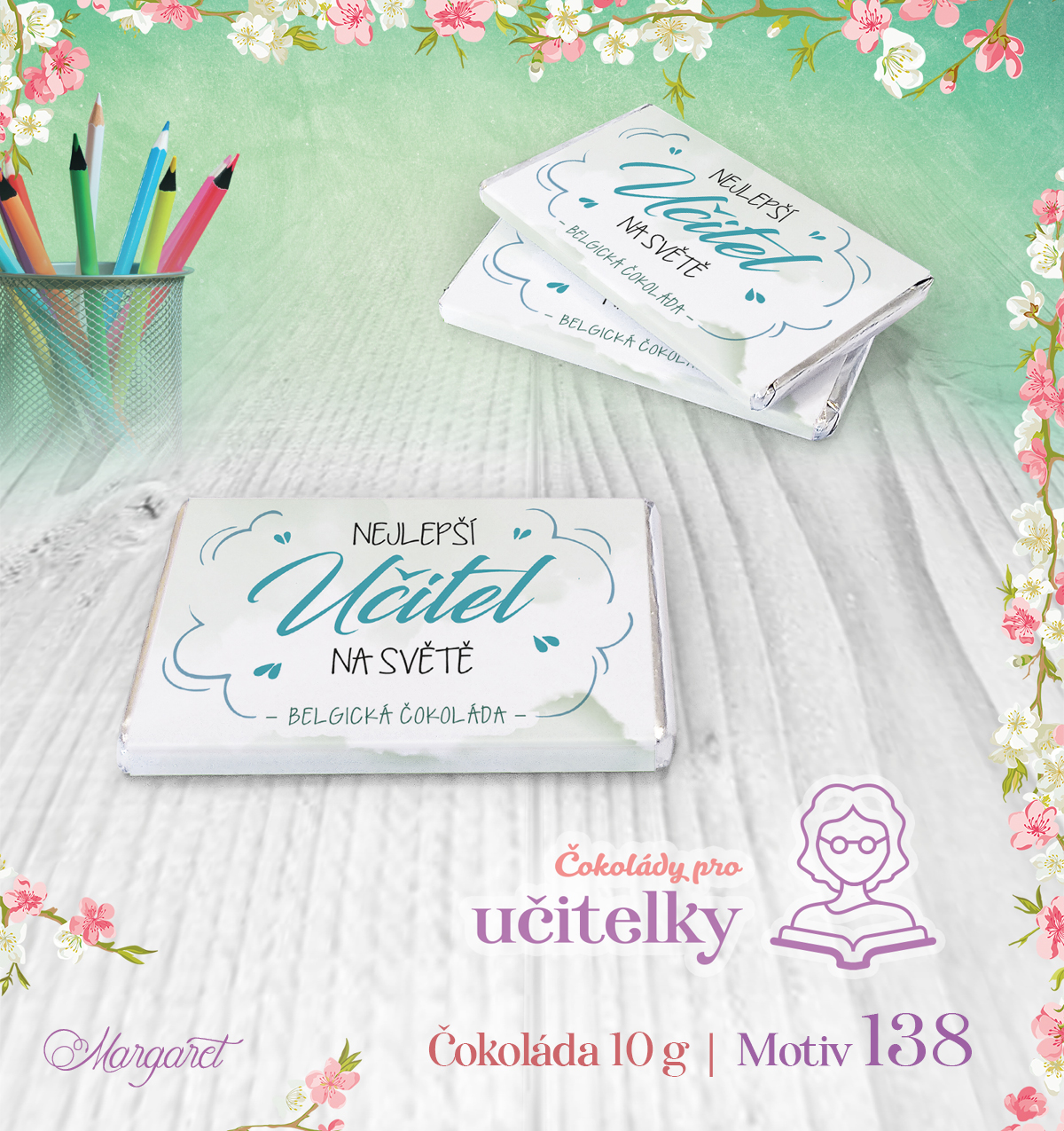 Belgické čokoládky 10 g (7 ks) | Motiv 138